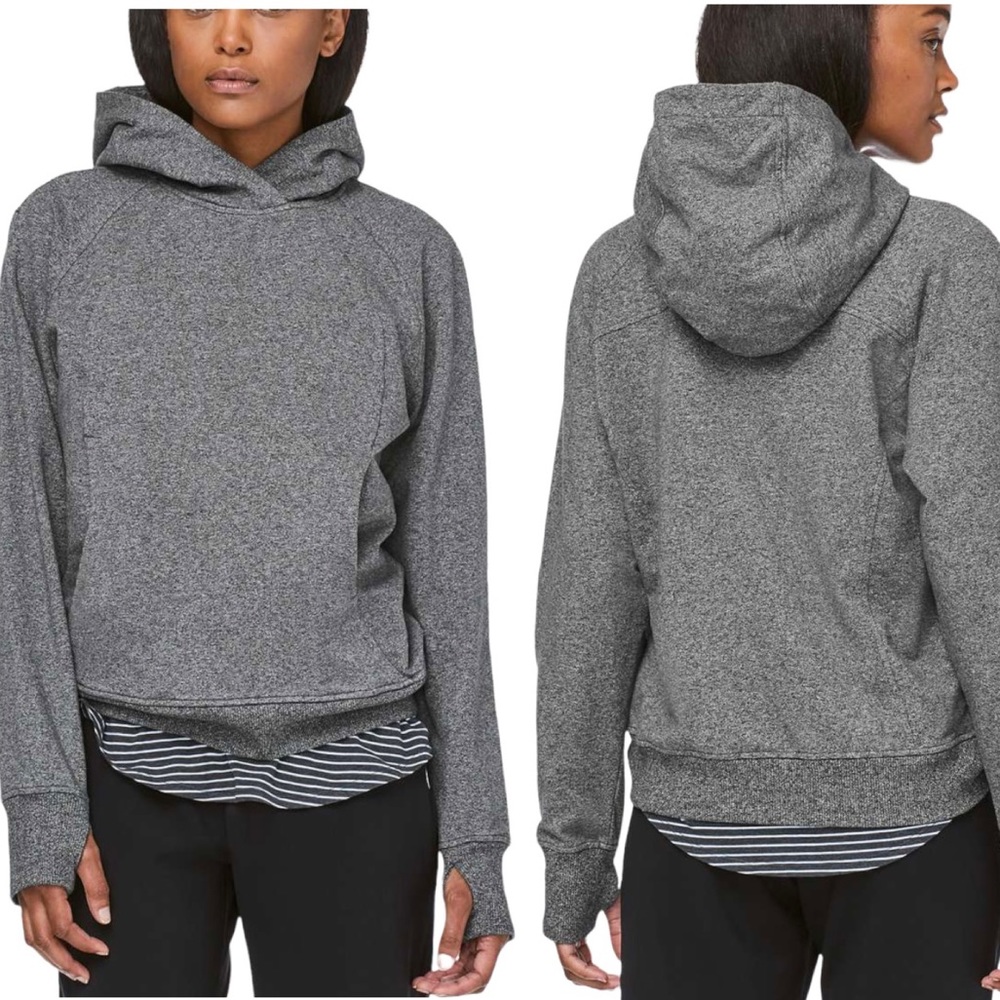 lululemon athletica Heather Gray Hoodie